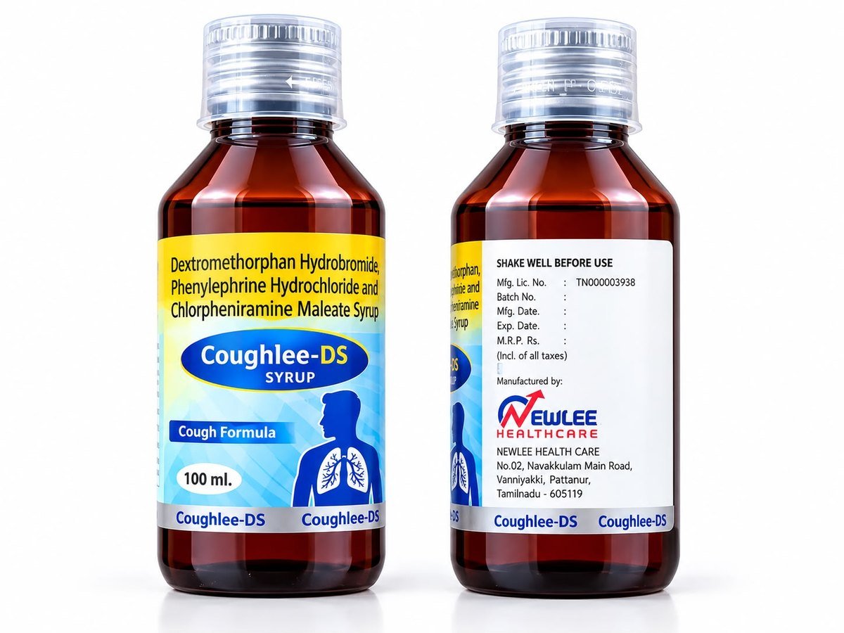 Coughlee-DS — Dextromethorphan, Phenylephrine and Chlorpheniramine Syrup