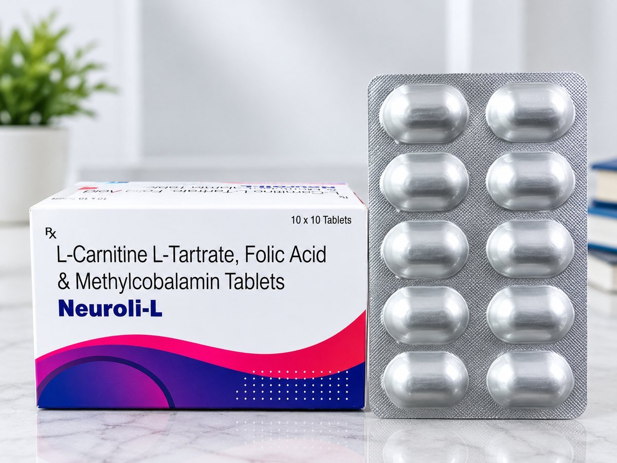Neuroli-L — L-Carnitine, Folic Acid and Methylcobalamin Tablets
